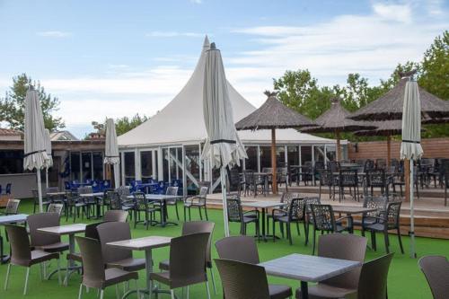 Restaurace v ubytování camping la carabasse