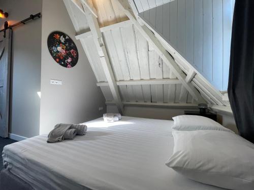 Posteľ alebo postele v izbe v ubytovaní Sint Lievens 3