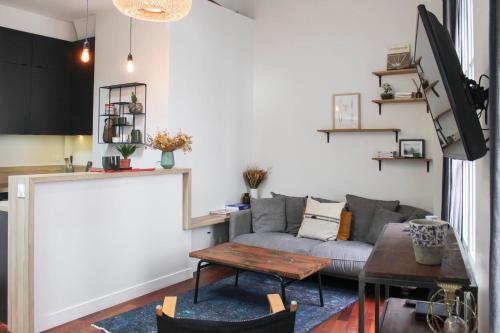 Atypical cocoon at the foot of Montmartre