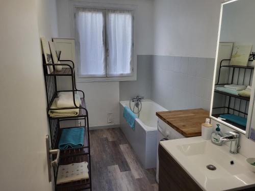Koupelna v ubytování Appartement chaleureux vue panoramique