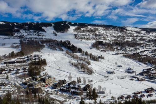 Το Hafjell Alpinlandsby Apt 88 τον χειμώνα