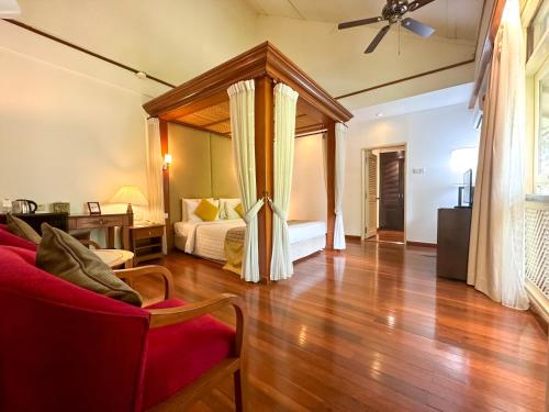 Ruang duduk di Rebak Island Resort & Marina, Langkawi 大自然 野生动物与美食爱好者的天堂