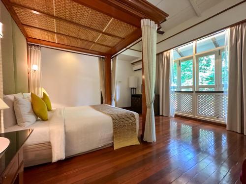 Katil atau katil-katil dalam bilik di Rebak Island Resort & Marina, Langkawi 大自然 野生动物与美食爱好者的天堂