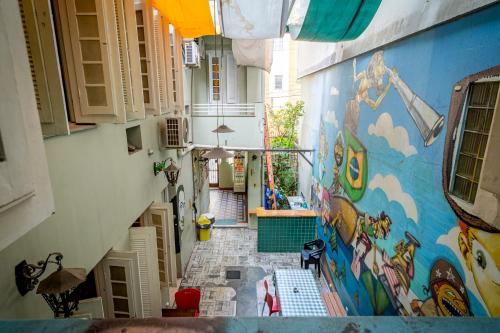 Μπαλκόνι ή βεράντα στο Books Hostel