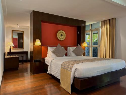 Katil atau katil-katil dalam bilik di Rebak Island Resort & Marina, Langkawi 大自然 野生动物与美食爱好者的天堂