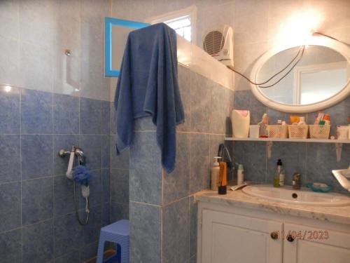 Et badeværelse på Villa Amine MG