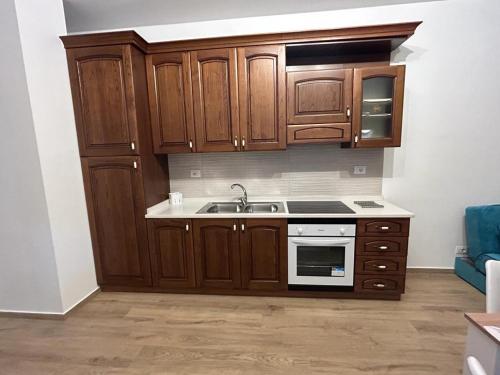 Kuchyň nebo kuchyňský kout v ubytování Casa vacanze Trani