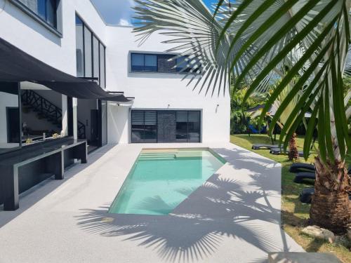 Célèbre VILLA VENUS Playacar - 24 Pax 내부 또는 인근 수영장