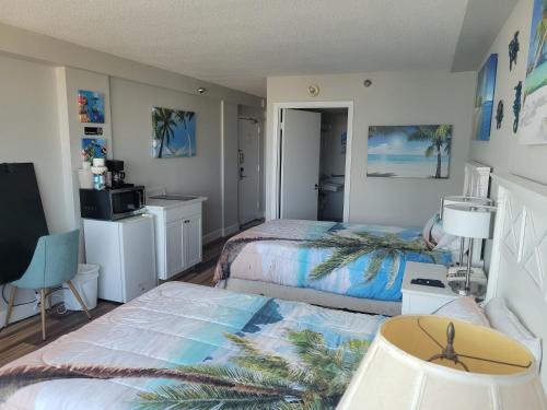 Beautiful Ocean view Condo with huge TV, Daytona Beach – posodobljene cene  za leto 2023