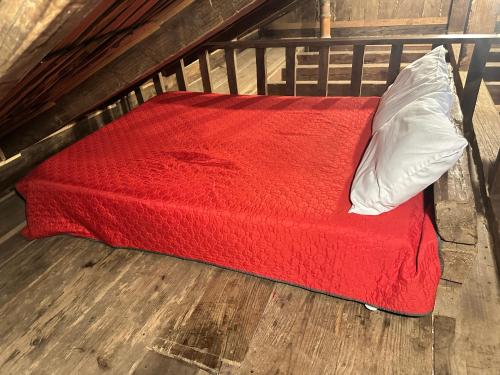 Ein Bett oder Betten in einem Zimmer der Unterkunft Cabañas Del Valle