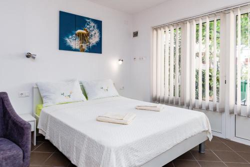 Apartments with parking space Novi Vinodolski - 2417
