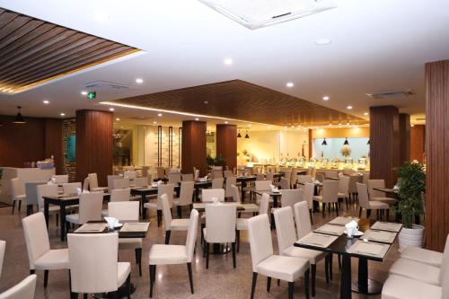 Χώρος καθιστικού στο TTC Hotel Can Tho