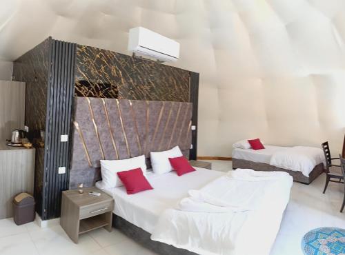 Postelja oz. postelje v sobi nastanitve European luxury camp