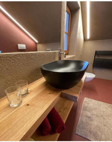 Un lugar para sentarse en Residence Burghof