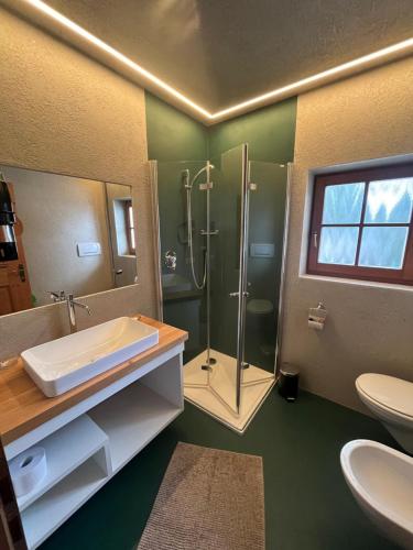 Un baño de Residence Burghof