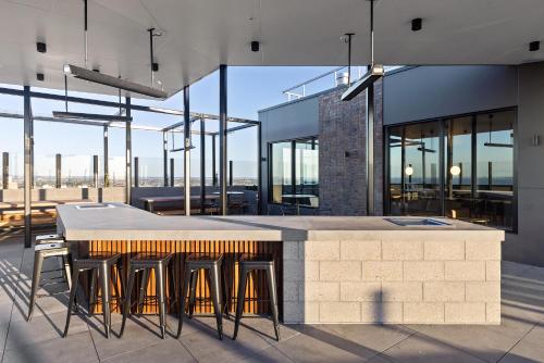 Balkón nebo terasa v ubytování Quest Geelong Central