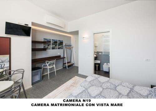 Kuchyň nebo kuchyňský kout v ubytování Al mare (Guesthouse)
