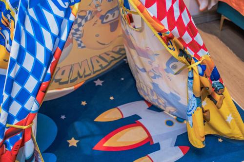 Der Kid's Club in der Unterkunft Wutong ins Designer Hotel