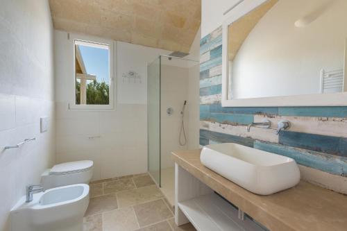 Koupelna v ubytování Villa Eneide by Perle di Puglia