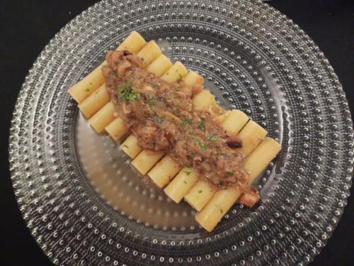 a plate of food with cheese and meat on it at Villa Giulia - Cilento - Giungano in Giungano