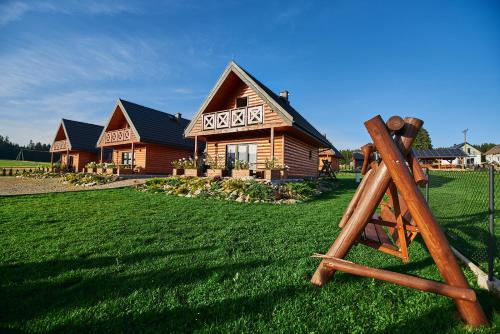 Osada Orlica klimatyczne domki z widokiem na góry i termalnym SPA sauna jacuzzi 4 km od Zieleniec Ski Arena