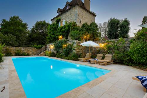 Πισίνα στο ή κοντά στο Le Moulin sur Célé - Luxury Villas with Private Pool