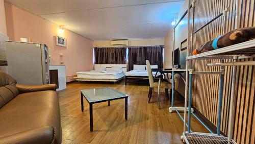 Area soggiorno di อิมแพ็ค เมืองทองธานี ห้องเช่ารายวัน เมืองทอง popular condo C5