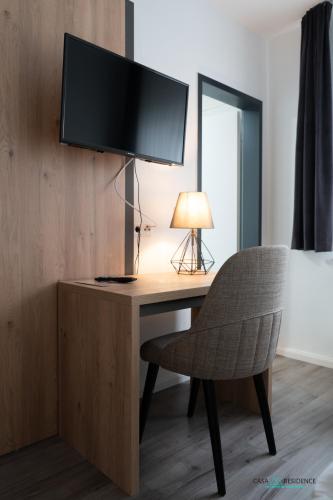 Μια τηλεόραση ή/και κέντρο ψυχαγωγίας στο Louis Apartments