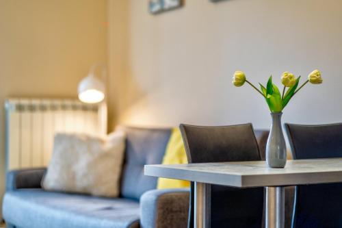 Χώρος καθιστικού στο Luxury Kalman Centar Apartman