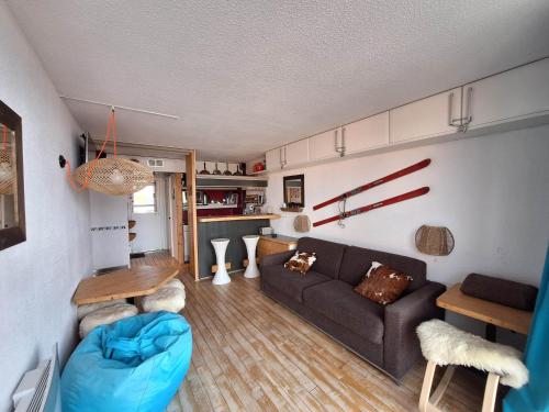 Appartement cosy 2 pièces pour 5 pers, avec WiFi aux Arcs 1800 - FR-1-411-888