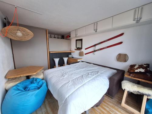 Appartement cosy 2 pièces pour 5 pers, avec WiFi aux Arcs 1800 - FR-1-411-888