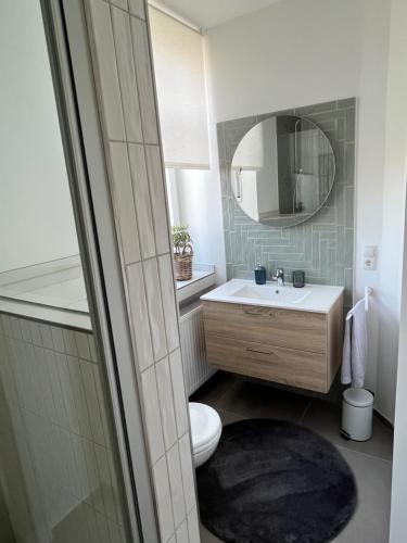 Koupelna v ubytování Ferienwohnung Basaltliebe Mendig
