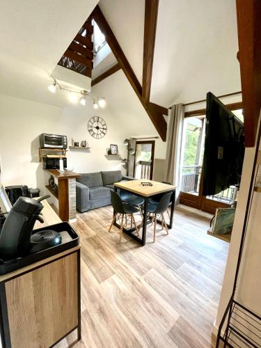 Duplex du Pailhet, T3 neuf, vue montagne, parking, navette et 2 vélos à disposition gratuitement