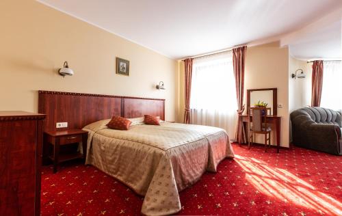 Postel nebo postele na pokoji v ubytování Galia