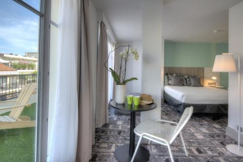 Balkoni atau teres di Ibis Styles Nice Centre Gare