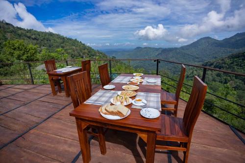 Naturlandskabet i nærheden af chaletet
