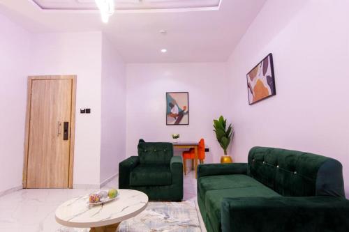 Posezení v ubytování Rhema Apartments