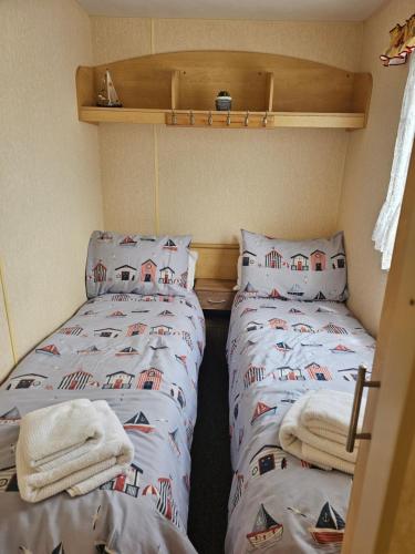 Postel nebo postele na pokoji v ubytování Static 19