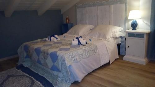 Katil atau katil-katil dalam bilik di Casa Vittoria