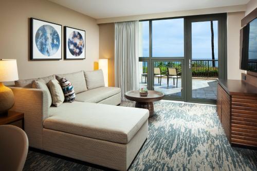Posezení v ubytování The Westin Hapuna Beach Resort