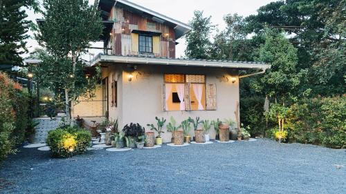 Zahrada ubytování Antani Home @Khaoyai