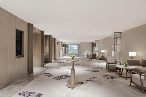 Ένα ή περισσότερα κρεβάτια σε δωμάτιο στο Four Points by Sheraton Suzhou, Wuzhong