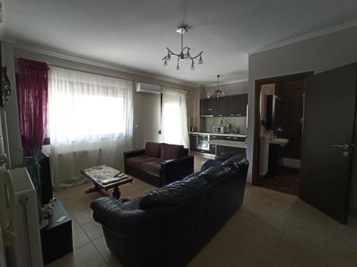 Η κουζίνα ή μικρή κουζίνα στο Litochoro apartment 2