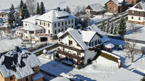 Hotel Alpenhof v zimě