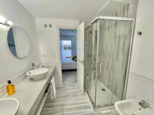 A bathroom at Apartamento Musa Tarifa
