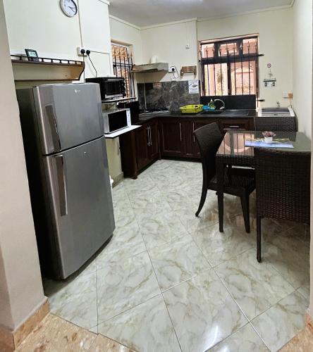 Kuchyň nebo kuchyňský kout v ubytování Apartment Huz Peer 1