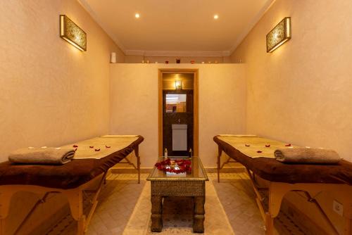 Lázně a/nebo wellness v ubytování Riad Arbre Bleu