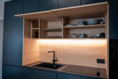 Η κουζίνα ή μικρή κουζίνα στο Residenza Diaz
