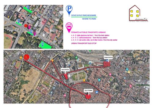 Vue panoramique sur l'établissement da nonna Emi