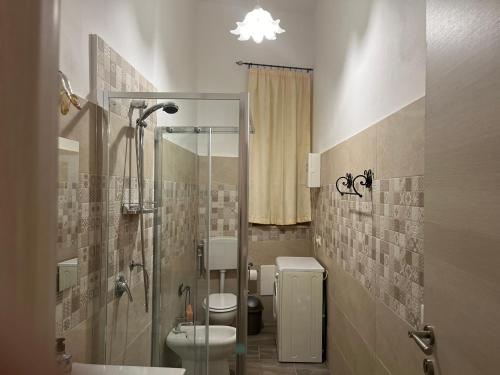 Koupelna v ubytování Casa Lo Re